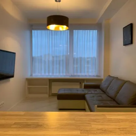 Spacious Near Center Sky Studio Apartament Wilno